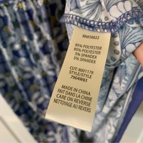 Max Studio Sleeveless Boho Print Midi Dress, size S - Picture 6 of 9